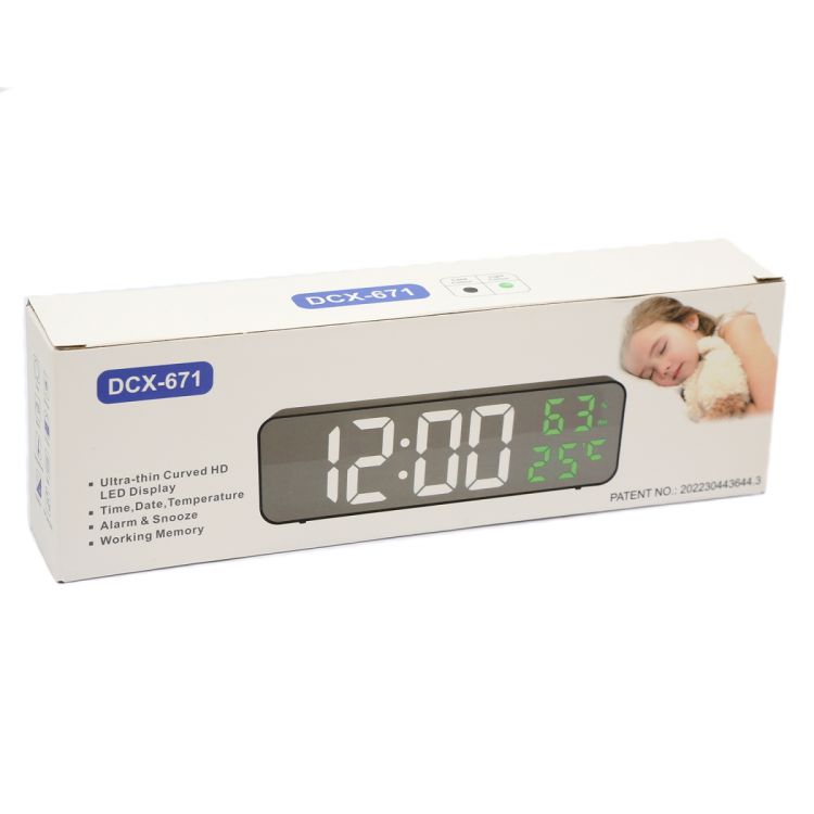 დეკორატიული მაგიდის საათი მაღვიძარა MH-21068 სურათი