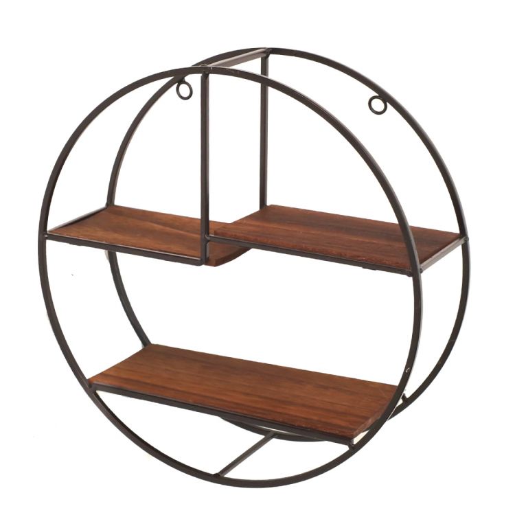 თარო დასაკიდი მრგვალი 30*9*30cm MH-21282 სურათი