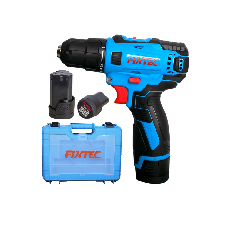 ელექტრო სახრახნისი FIXTEC FCD12L04T – 12V, ლითიუმ-იონური, 2 სიჩქარე, იმპაქტ რეჟიმით სურათი