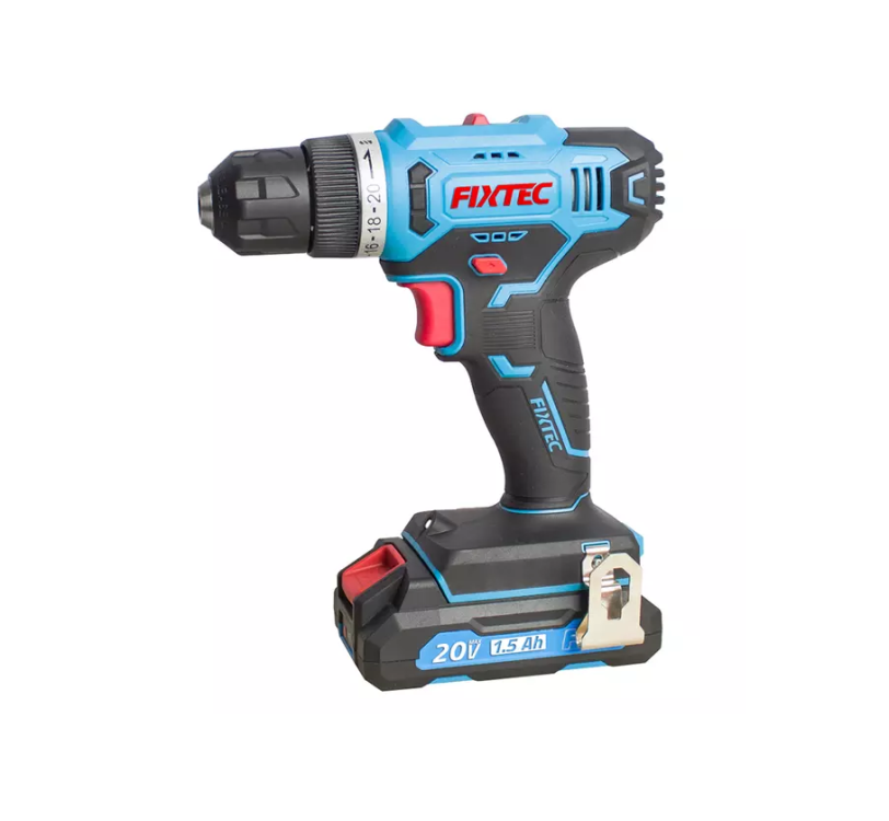 ელექტრო სახრახნისი FIXTEC FCD2003X – 20 V, მაღალი ძალით, უკაბელო დიზაინი სურათი