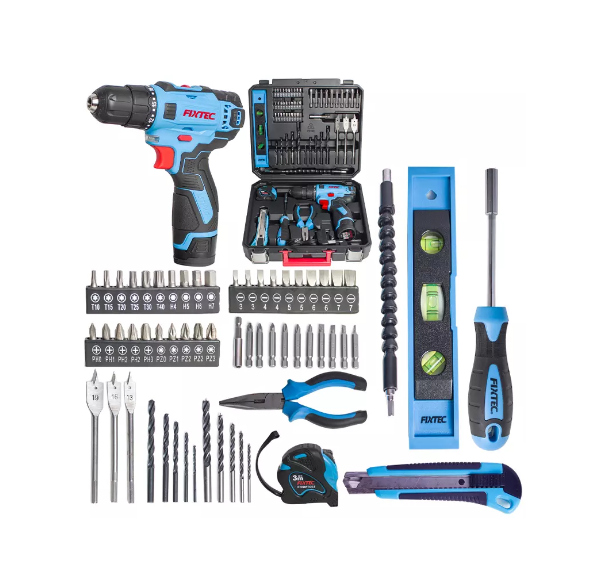 ელექტრომობილი სახრახნისი (დრელი) FIXTEC FCD2001X-KIT-1 – 20V, ლითიუმ-იონური ნაკრები სურათი