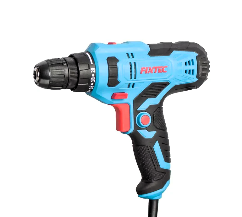 ელექტრო დრელი FIXTEC FED35002 – 350W, მაღალი ბრუნვის ძალით, 10 მმ ვაზნით სურათი