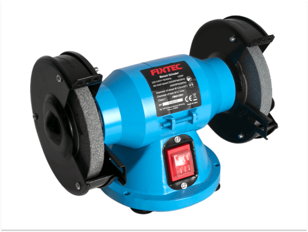 სალესი და საპრიალებელი FIXTEC FBG12501 – 150W, 125მმ ბორბალი, კომპაქტური ტაჩილა სურათი