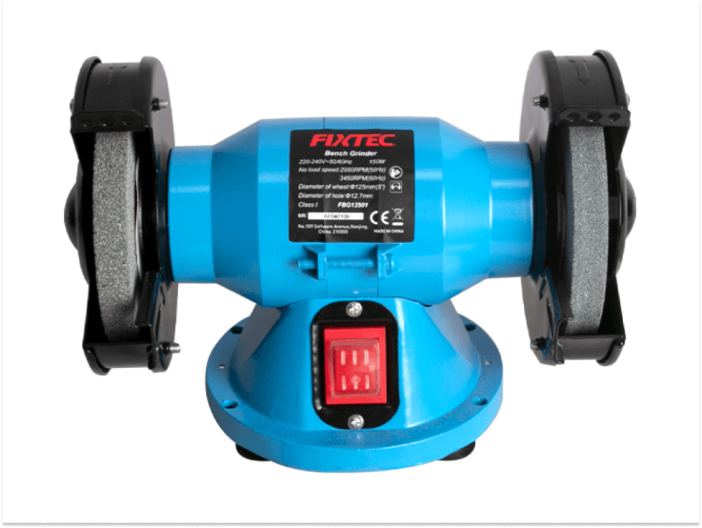 სალესი და საპრიალებელი FIXTEC FBG12501 – 150W, 125მმ ბორბალი, კომპაქტური ტაჩილა სურათი