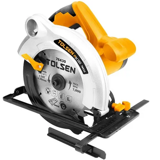 ცირკული ხერხი 1300w,185mmTOLSEN TOL1637-79532 სურათი