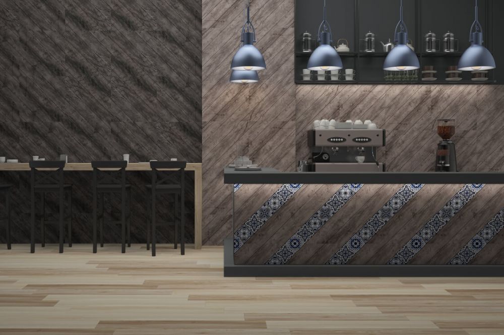 კერამო გრანიტი DIAGON GREY DECORRECTIFIED 60x60 სურათი
