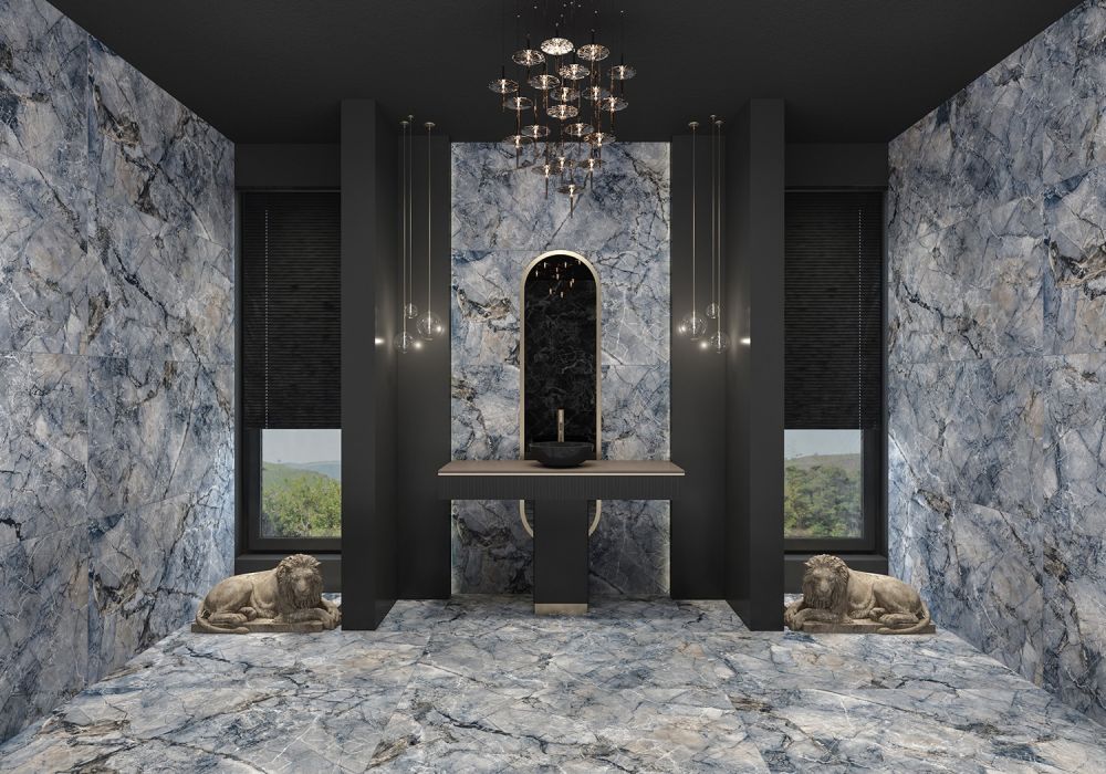 კედლის ფილა ELEGANT ANTHRACITE 30X60 სურათი