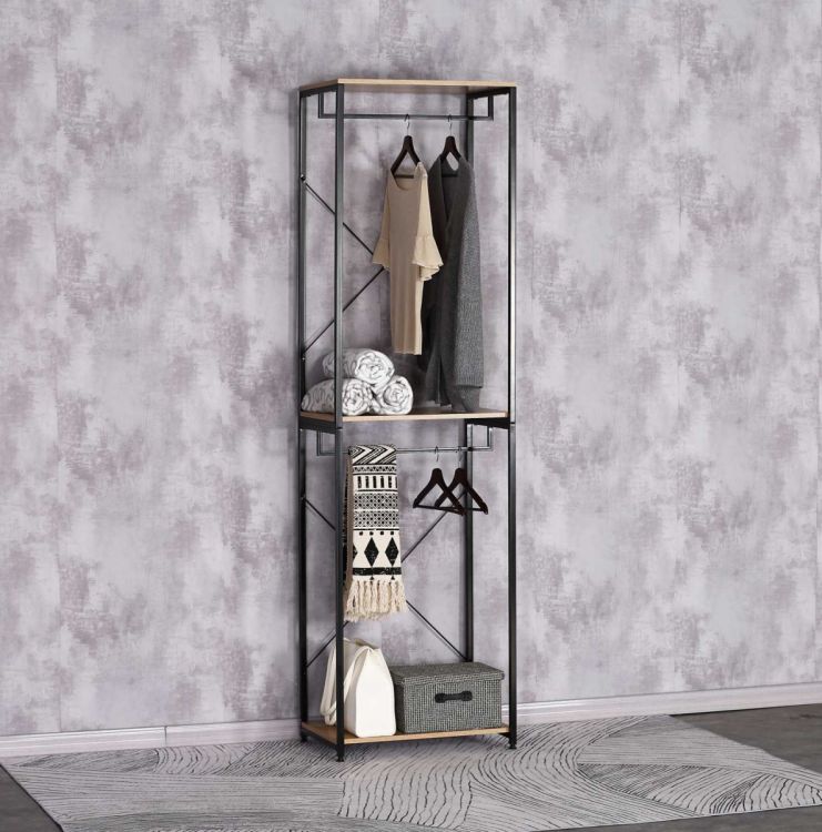 ტანსაცმლის საკიდი ორ განყოფილებიანი MEISTER 60*40.4*213 სმ სურათი