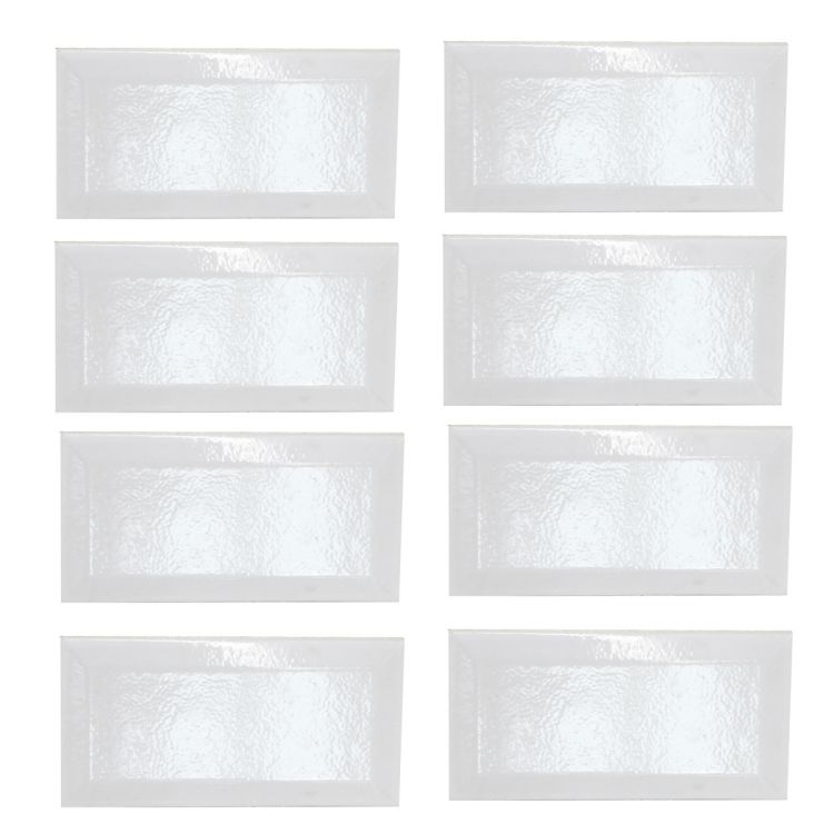კედლის ფილა BISEL (CARRELAGE BLANC) GLOSSY WHITE 7,5X15 სურათი