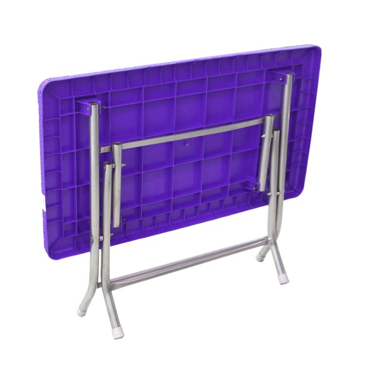 პლასტმასის მაგიდა R070 70x120 ლურჯი სურათი