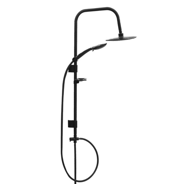 საშხაპე სისტემა Orion Tall Full Black Shower Set TLOR1018 სურათი