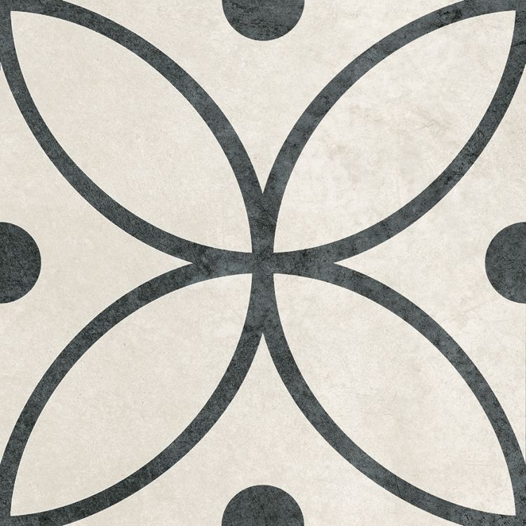 კერამო გრანიტი RETRO FLOR WHITE (PCO) 30x30 სურათი