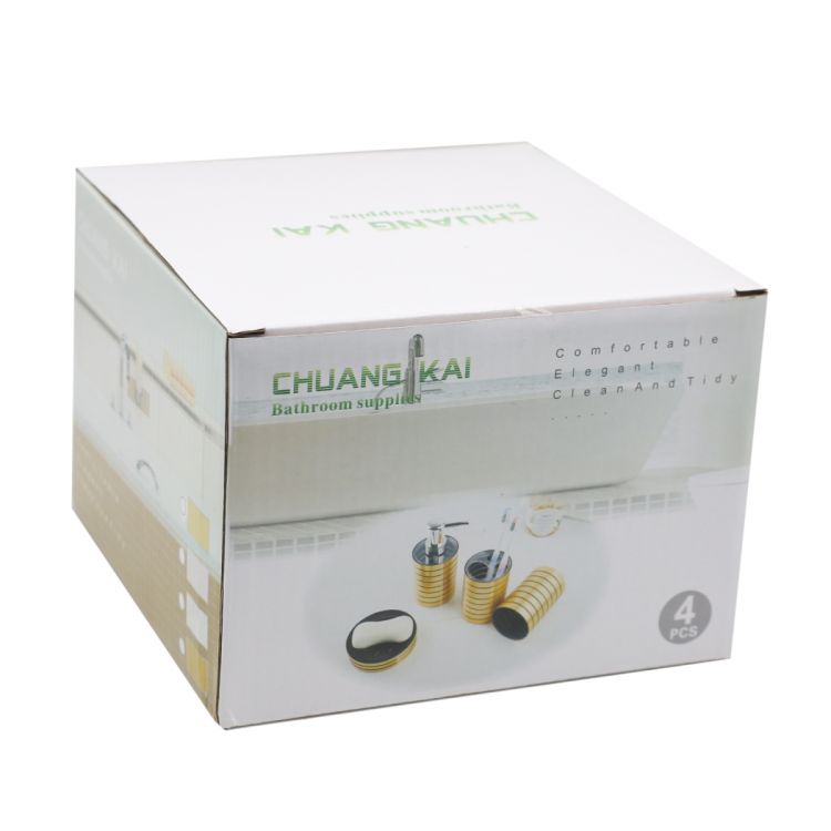 აბაზანის აქსესუარების ნაკრები კერამიკის 4 ც MH-20662 სურათი