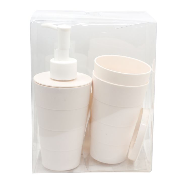 აბაზანის აქსესუარების ნაკრები  4 ც MH-20667 სურათი