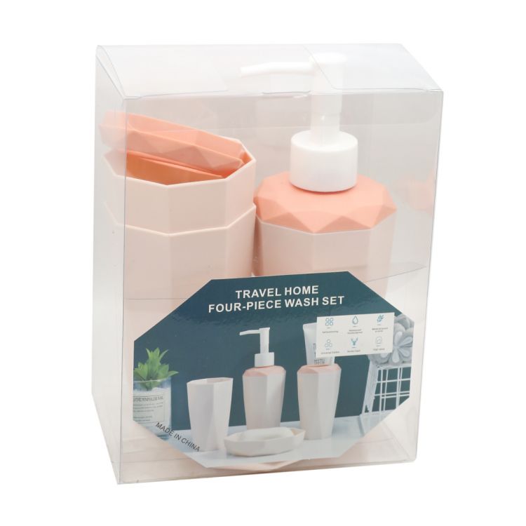 აბაზანის აქსესუარების ნაკრები  4 ც MH-20668 სურათი