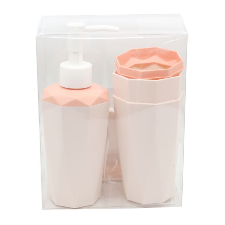 აბაზანის აქსესუარების ნაკრები  4 ც MH-20668 სურათი