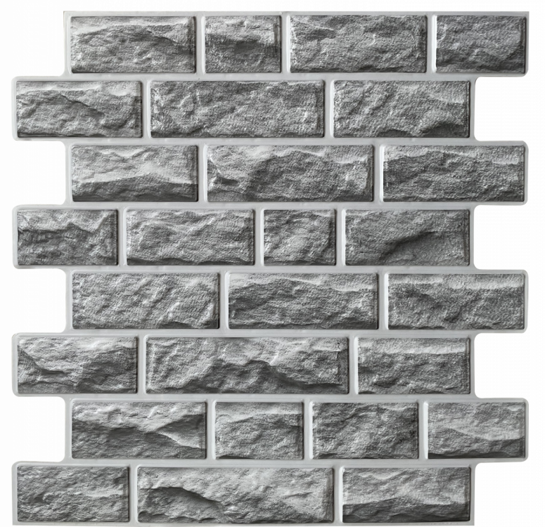დეკორატიული თვითწებვადი PVC პანელი Marl gray 468x473 სურათი