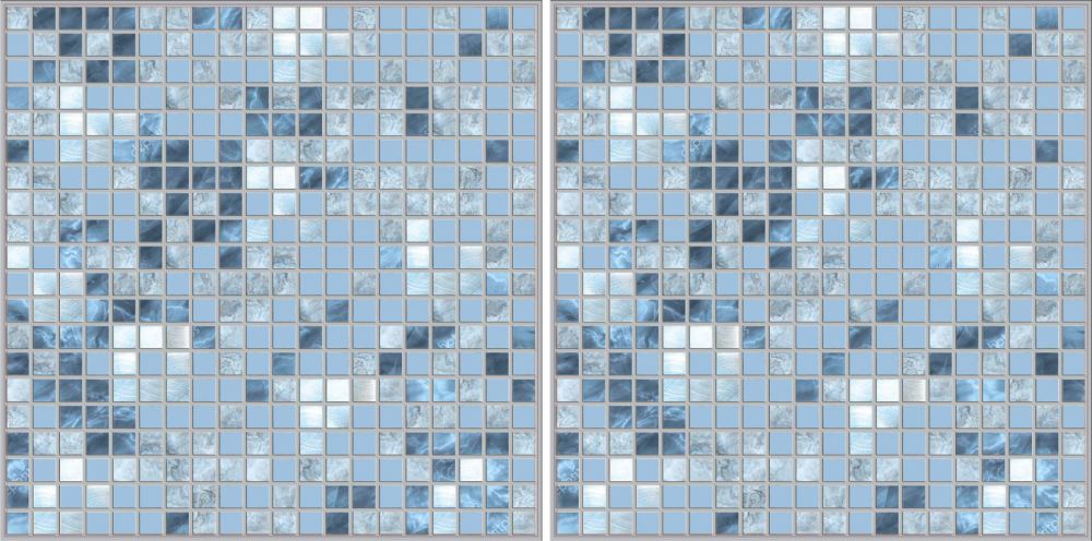 დეკორატიული თვითწებვადი PVC პანელი mosaic Ocean 480x480 სურათი