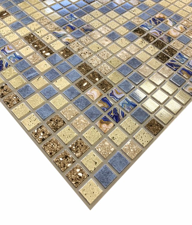 დეკორატიული თვითწებვადი PVC პანელი mosaic Foxy 480x480 სურათი