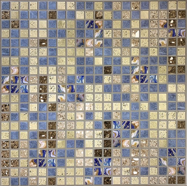 დეკორატიული თვითწებვადი PVC პანელი mosaic Foxy 480x480 სურათი