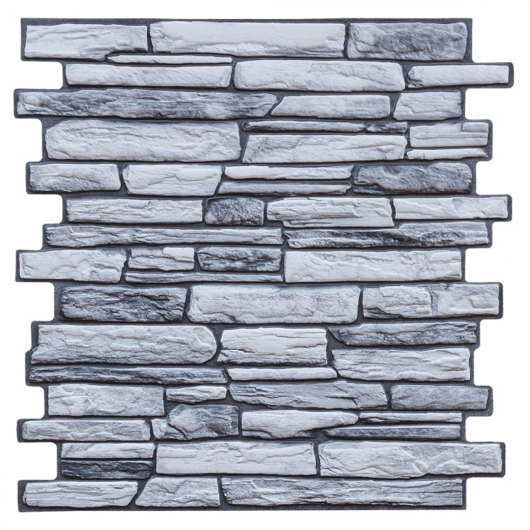 დეკორატიული თვითწებვადი PVC პანელი Granite slate 478x478 სურათი
