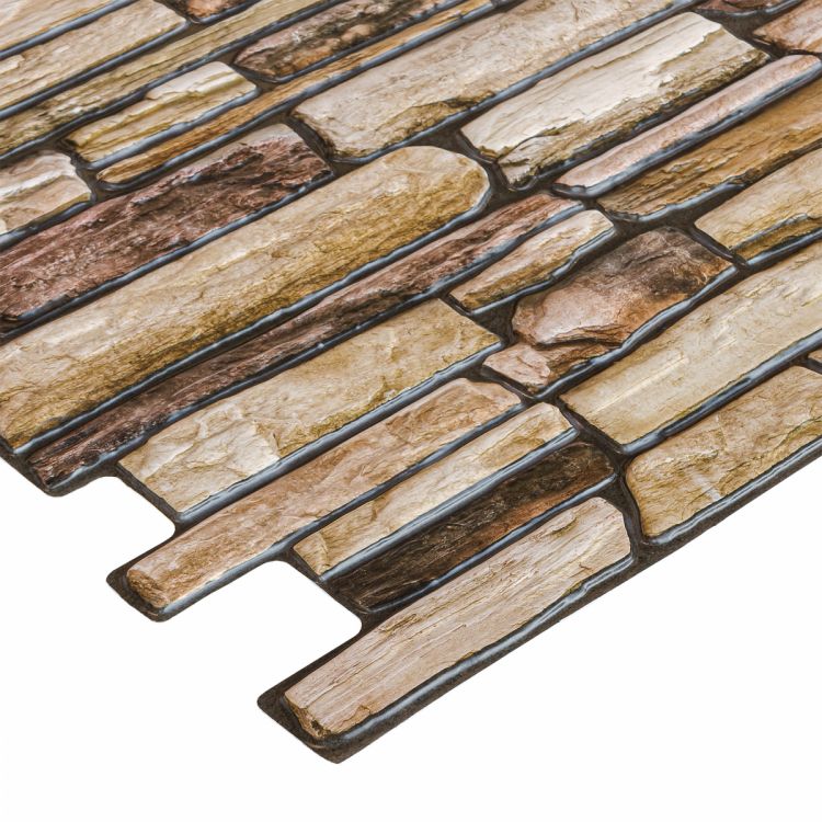 დეკორატიული თვითწებვადი PVC პანელი slate 478x478 სურათი