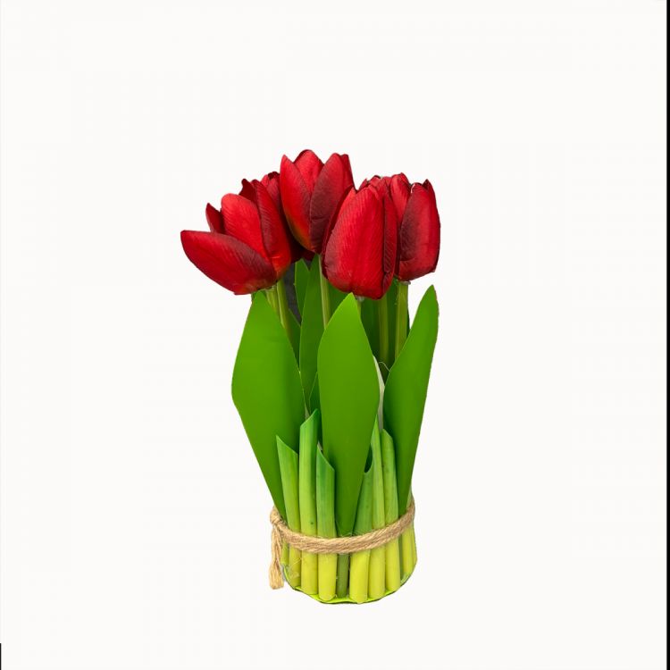 ხელოვნური ყვავილი ტიტა ქოთანში: 18cm,MH-21154 სურათი