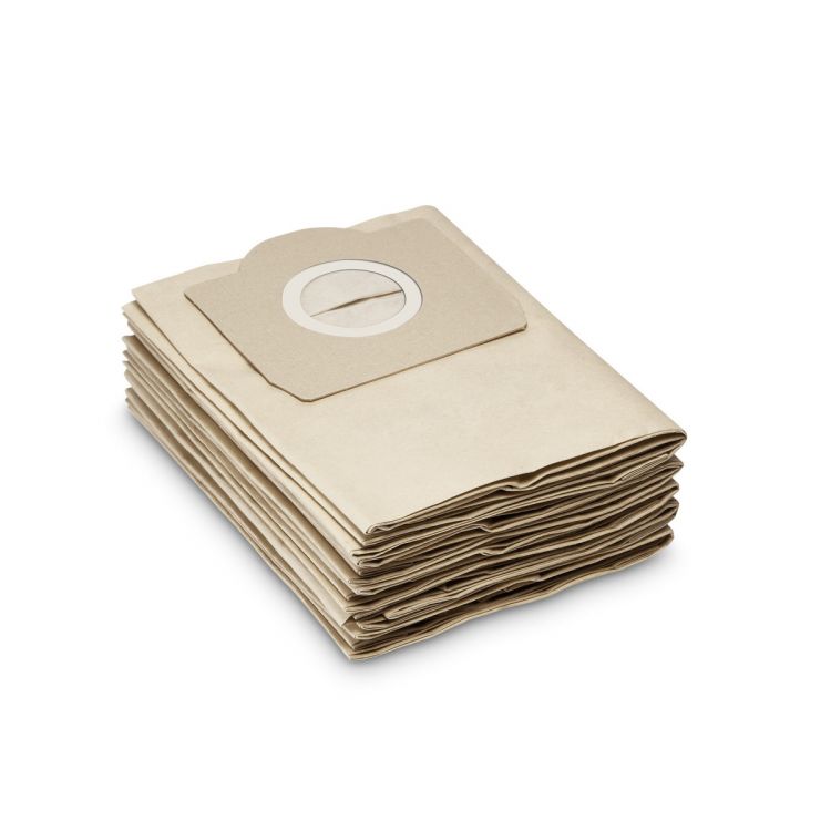 ქაღალდის ტომარა მტვერსასრუტისთვის karcher Filter bags 5St. for WD 2 სურათი