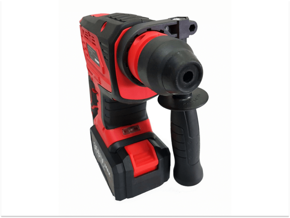 პერფერატორი ED-QC-8602 – ლითიუმის ელემენტზე, 36V, SDS PLUS, 1200 ბრუნი, 1.3J დარტყმა სურათი