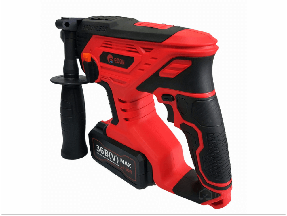 პერფერატორი ED-QC-8602 – ლითიუმის ელემენტზე, 36V, SDS PLUS, 1200 ბრუნი, 1.3J დარტყმა სურათი
