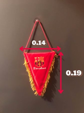 დროშა 4 ერთში ბარსელონას მოყვარულთათვის უვენირი სურათი