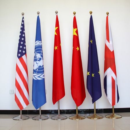 დროშის სადგამები ყველა ზომაში საოფისე და სამაგიდე სადგამი სურათი