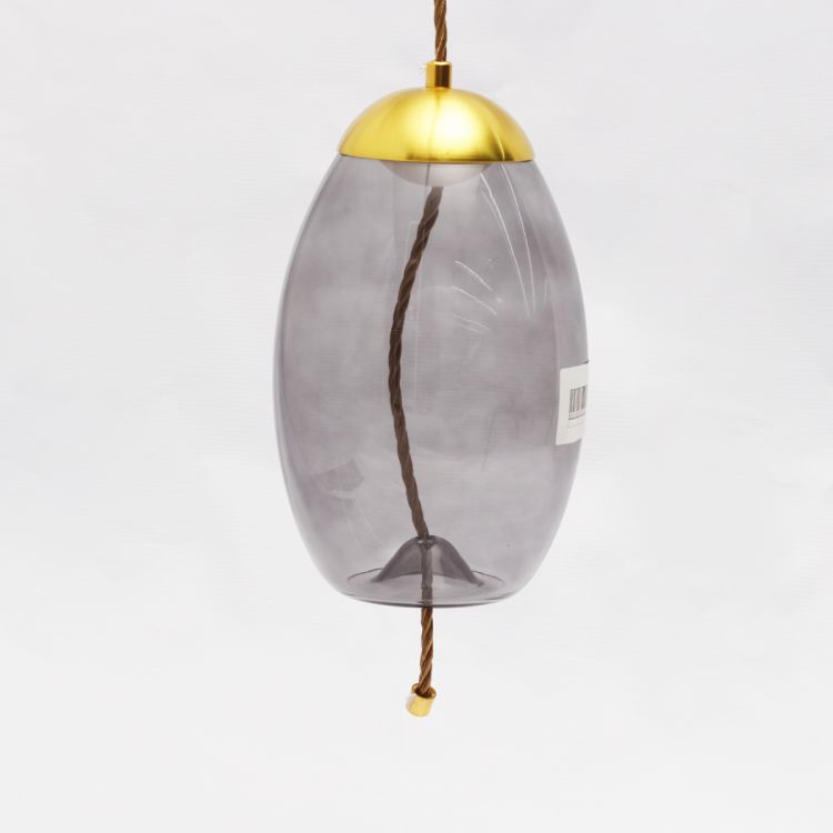 ჭერის სანათი SOLE 9966P/A ოქროსფერი/რუხი სურათი