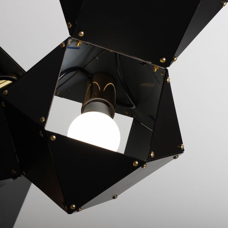 ჭერის სანათი SOLE 9146P/11 შავი სურათი