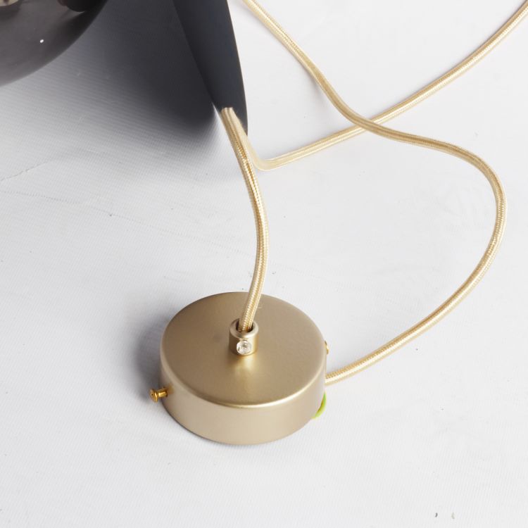 ჭერის სანათი SOLE 9985P რუხი სურათი