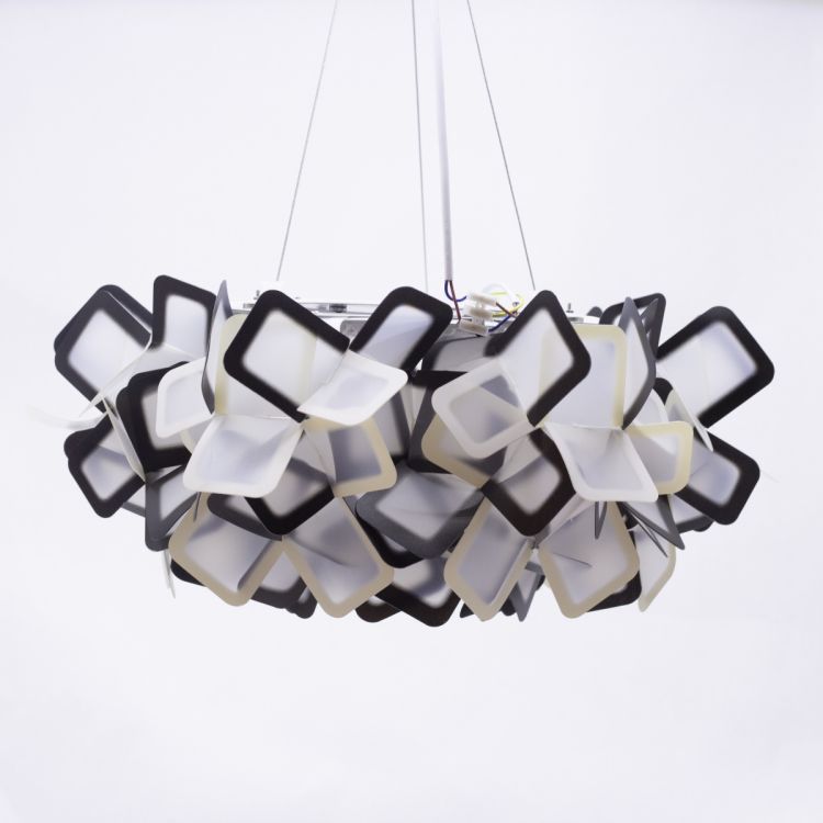 ჭერის სანათი SOLE 9088P-2S შავი სურათი