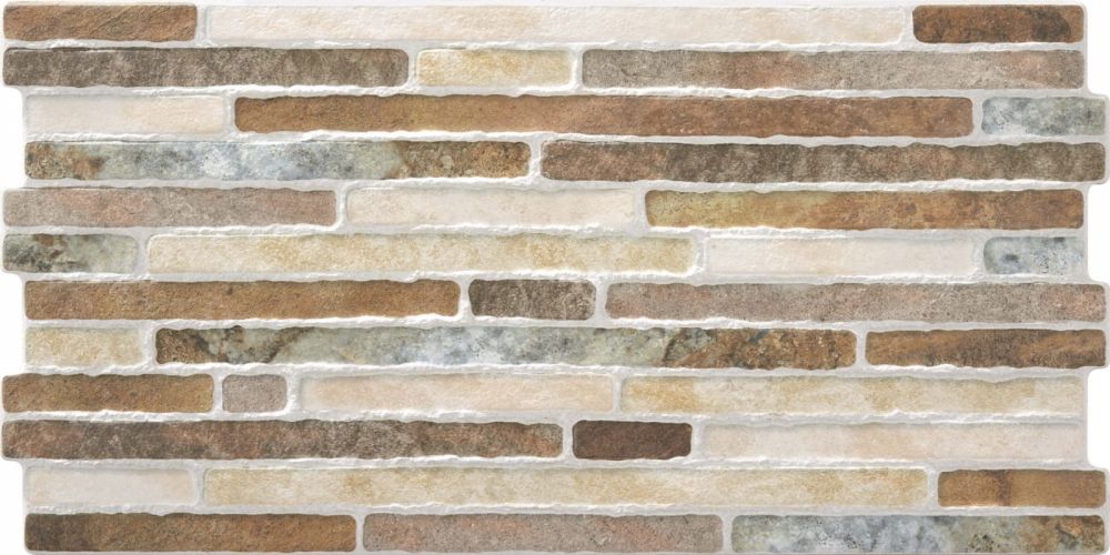 კედლის ფილა LAJA MULTI 25X50 სურათი