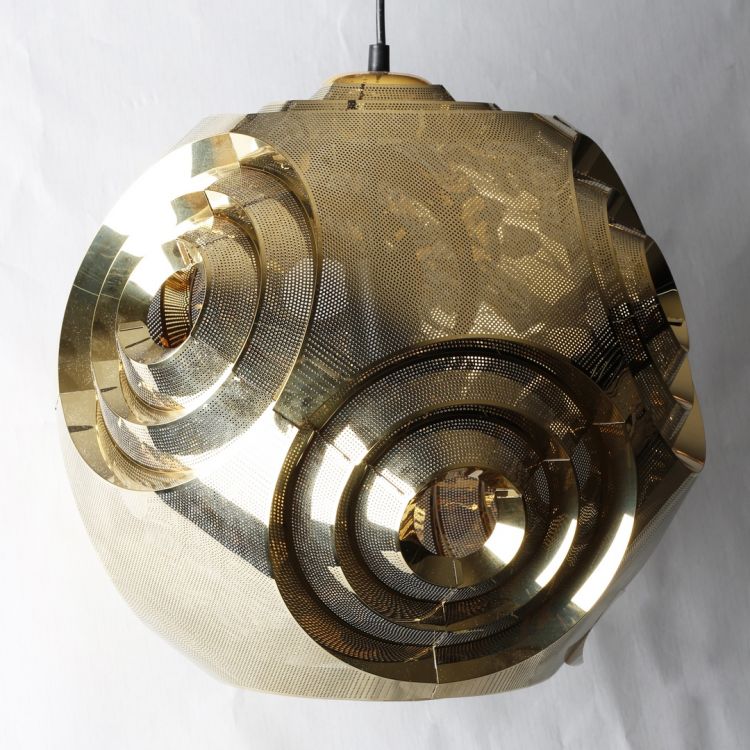 ჭერის სანათი SOLE 9198P/S ოქროსფერი სურათი