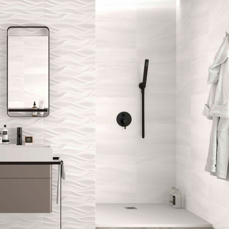 კედლის ფილა WINDSOR LF WHITE 25X50 სურათი