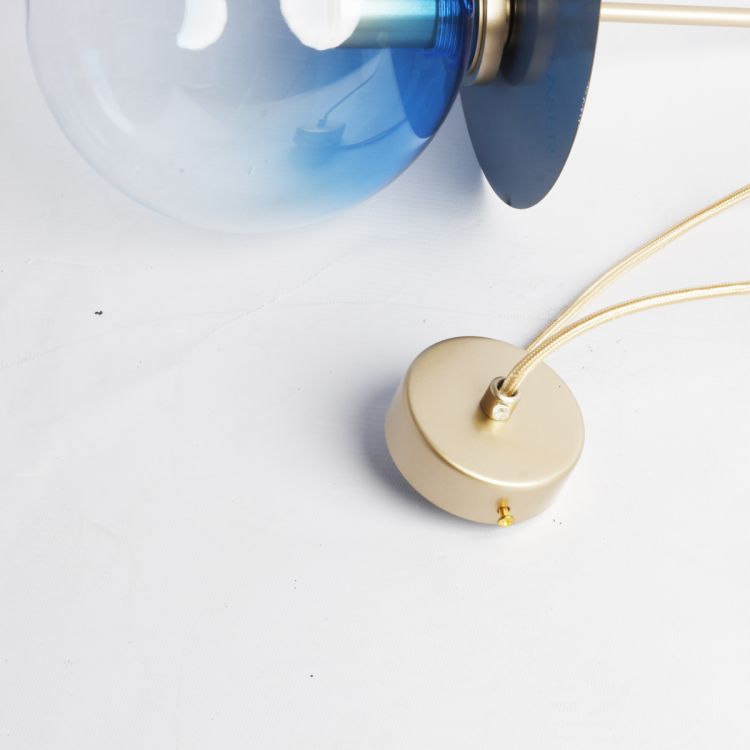 ჭერის სანათი SOLE 9985P ლურჯი სურათი