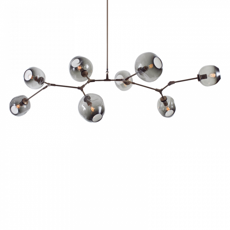 ჭერის სანათი SOLE 7058/5 შავი სურათი