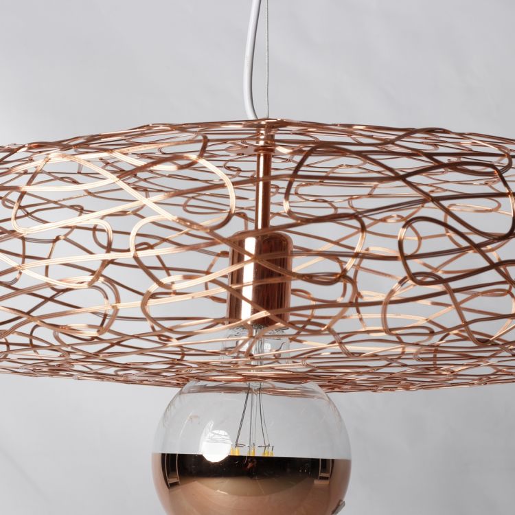 ჭერის სანათი SOLE 10029P/S სპილენძისფერი სურათი