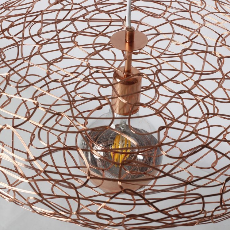 ჭერის სანათი SOLE 10029P/S სპილენძისფერი სურათი