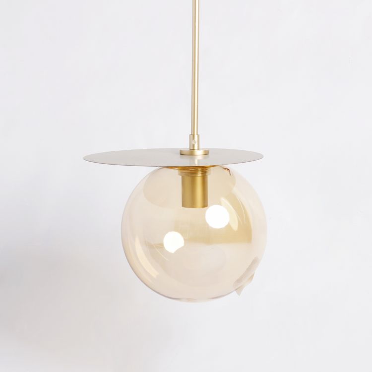 ჭერის სანათი SOLE 9985P ქარვისფერი სურათი