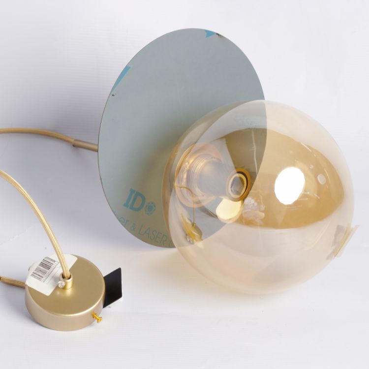 ჭერის სანათი SOLE 9985P ქარვისფერი სურათი