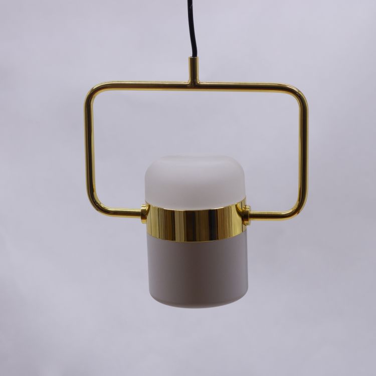 ჭერის სანათი SOLE 9926P/1 H თეთრი/ოქროსფერი სურათი