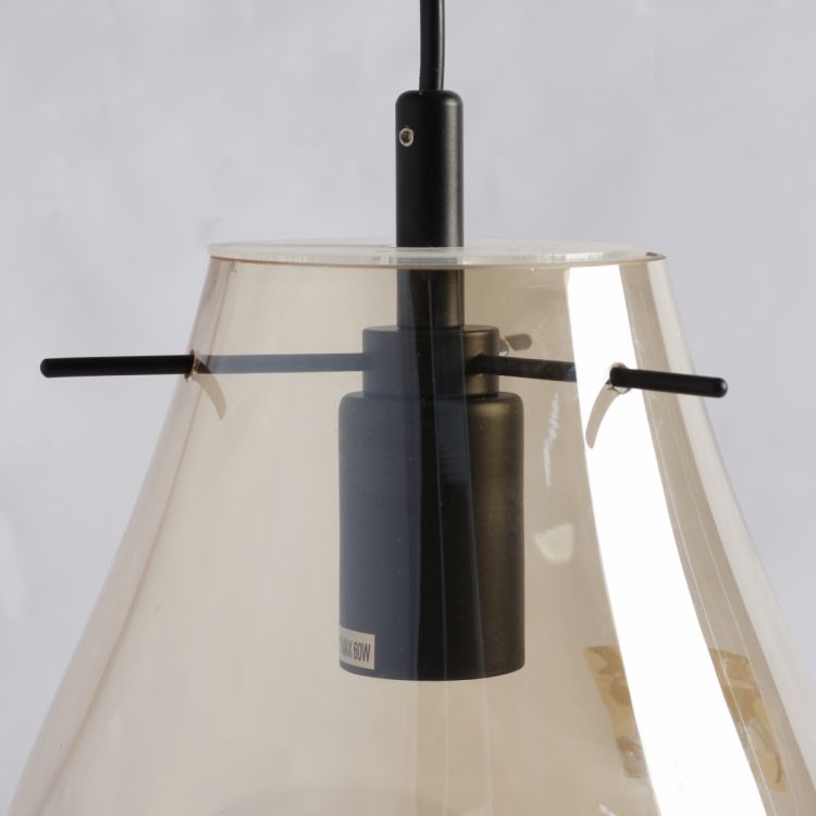 ჭერის სანათი SOLE 9208P/A ქარვისფერი სურათი