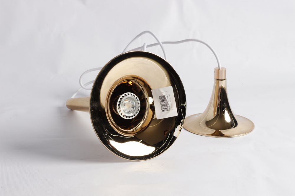 ჭერის სანათი SOLE  9923P/1 ოქროსფერი სურათი