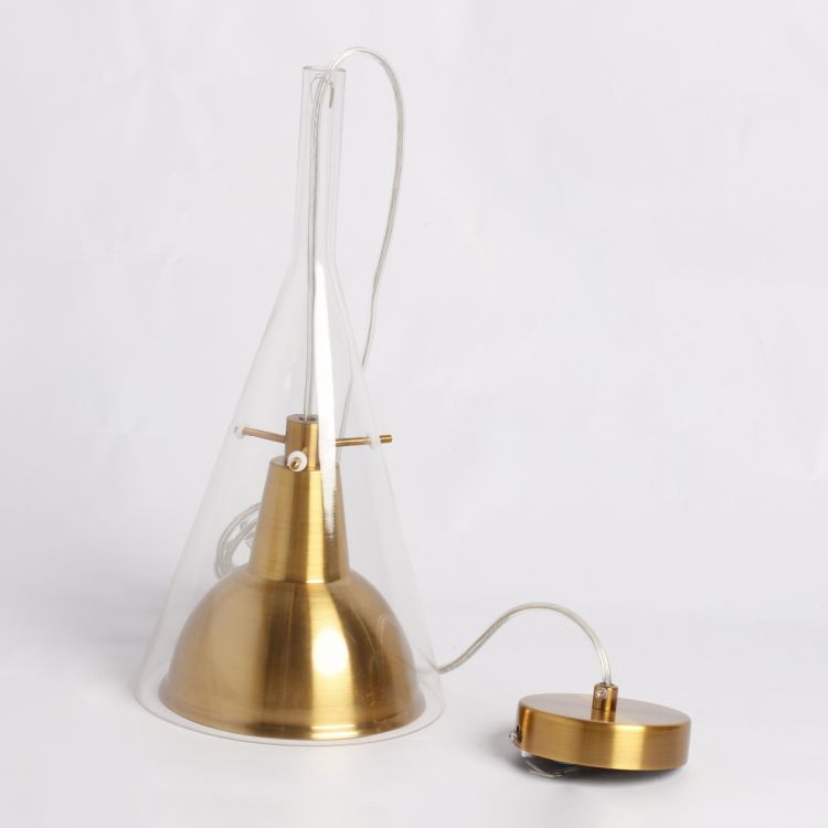 ჭერის სანათი SOLE 10232P ოქროსფერი სურათი