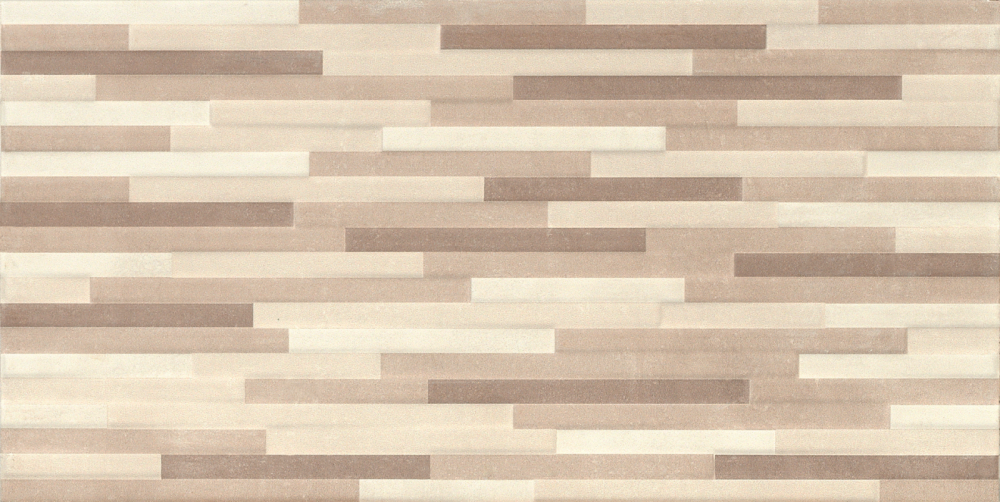 კედლის ფილა LYON TR TAUPE MAT 25X50 დეკორი სურათი